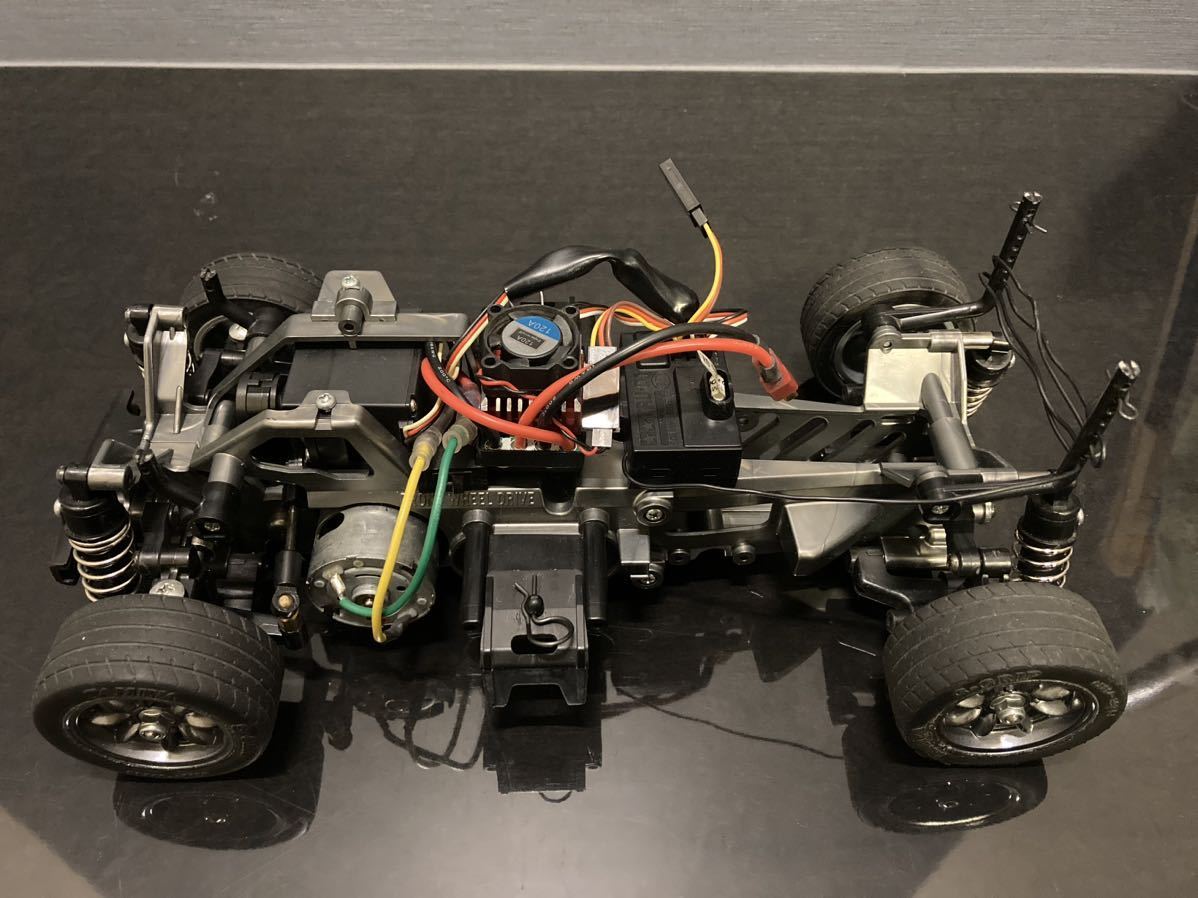 Yahoo!オークション - タミヤ M03シャーシ プロポセット 無限CR-X ボデ