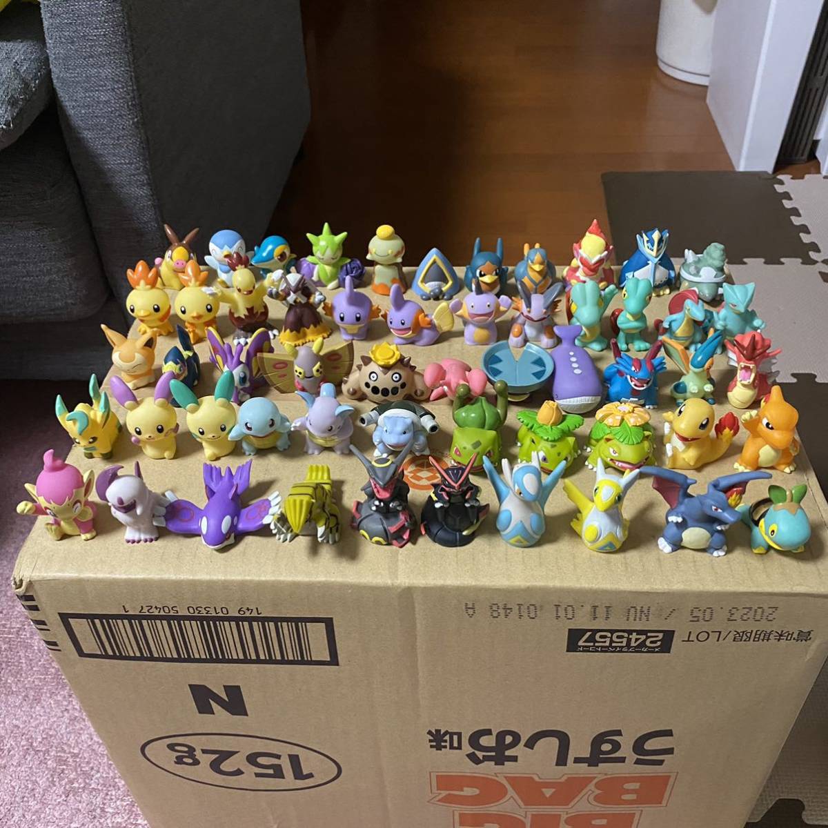 バ*ス様 ポケモンキッズキャンペーン アドバンス賞 ポケモン 指人形 色