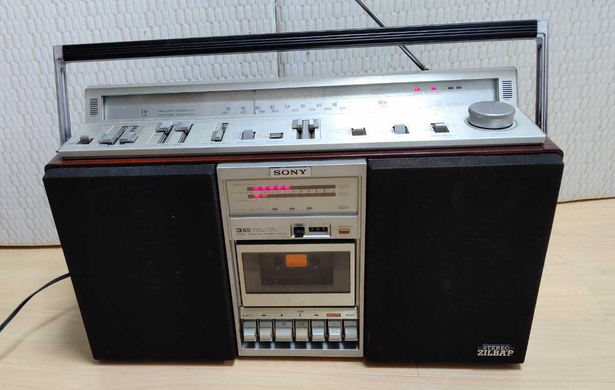 Yahoo!オークション - SONY ソニー ステレオ ラジカセ ジルバップ ZILB