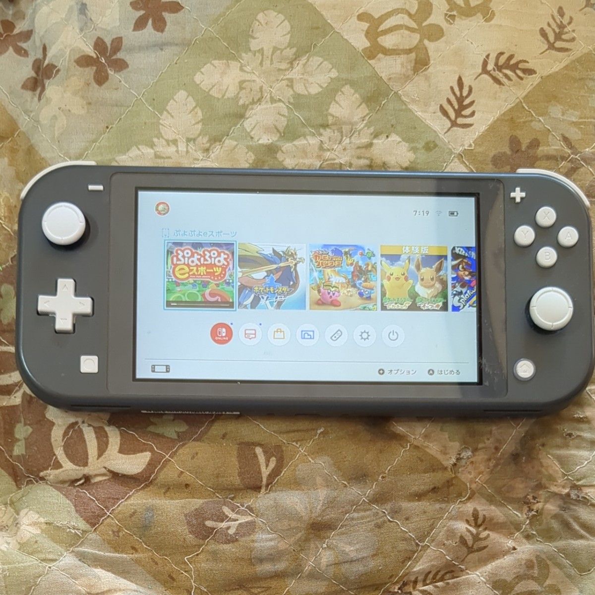 Nintendo Switch lite グレー 2019年製 本体のみ｜Yahoo!フリマ（旧