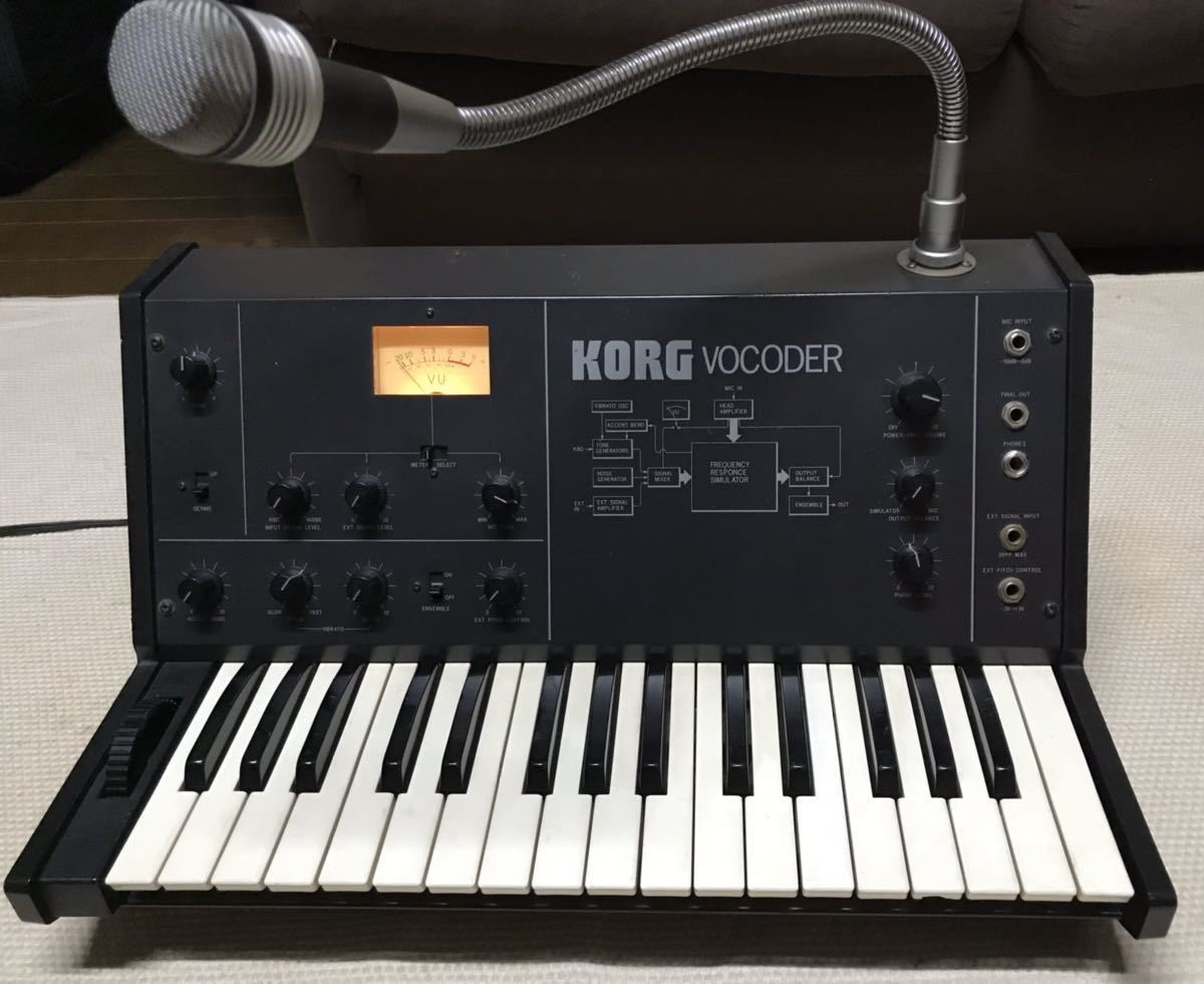 Yahoo!オークション - KORG VC-10 VOCODER ボコーダー YMO