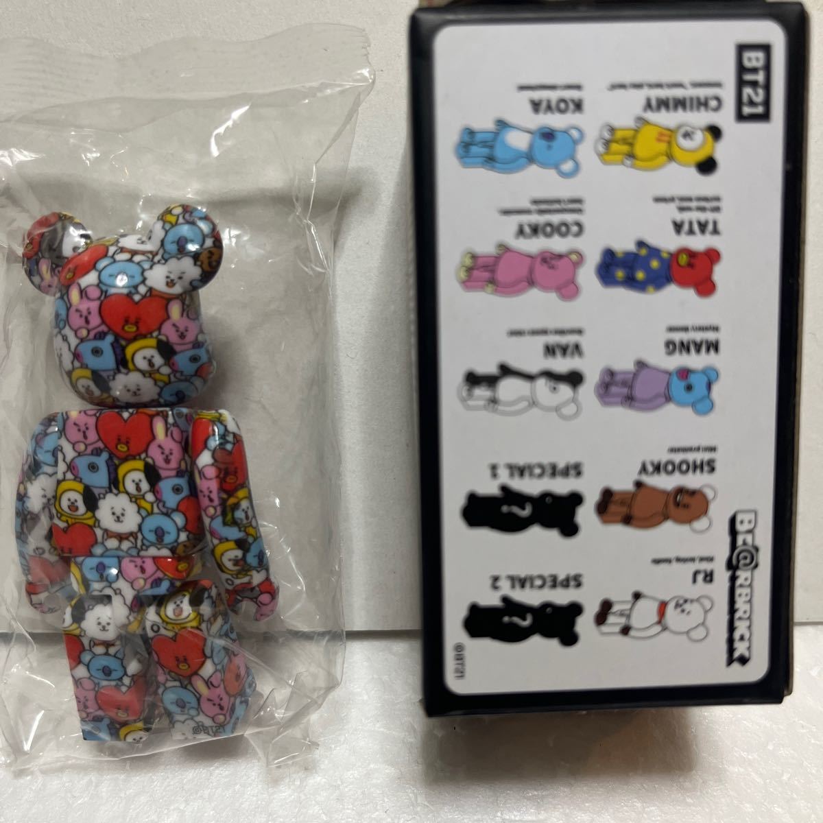 希少 ベアブリック×BTS コラボ BT21 シークレット 箱付き 未開封品