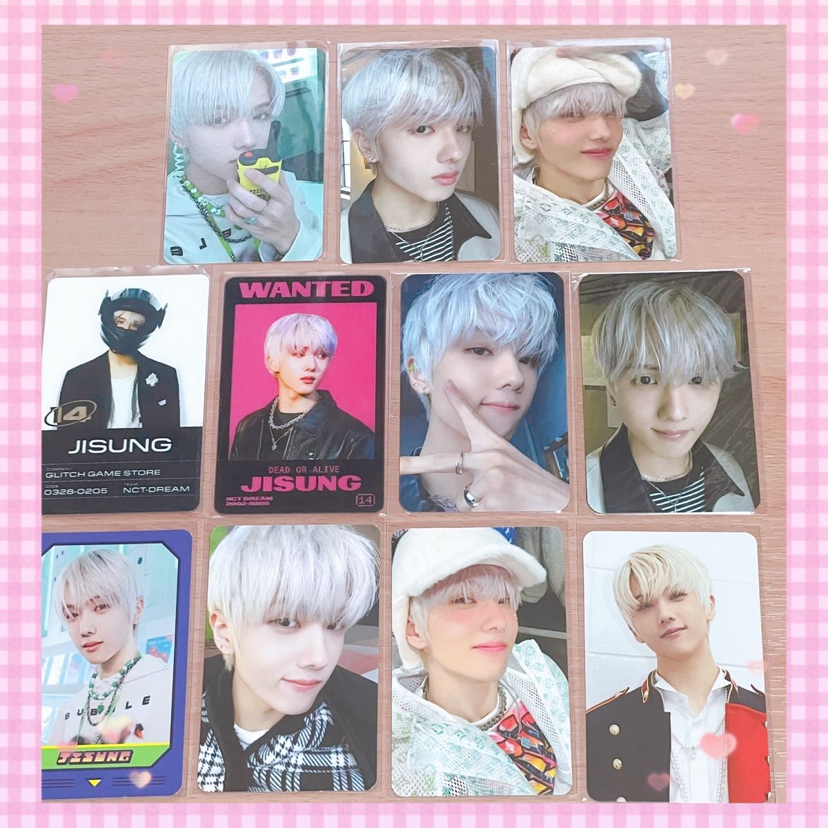 NCT DREAM チソン トレカ まとめ売り Glitch Mode アルバム CD MD