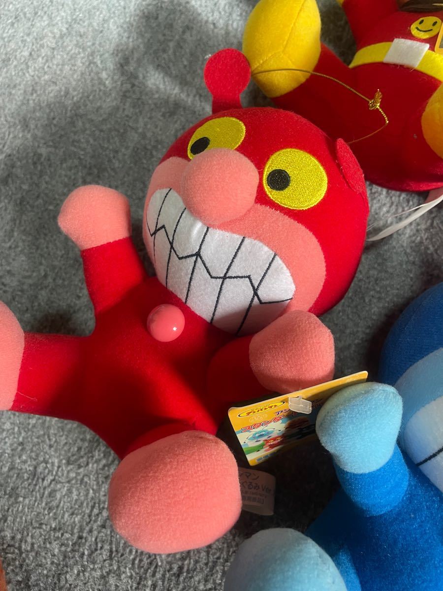 アンパンマン ぬいぐるみ コンプリート アカキンマン アオキンマン 激