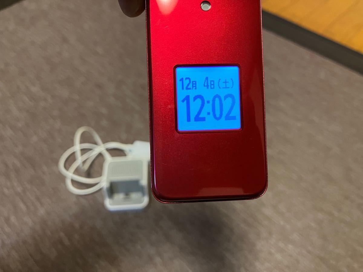京セラ KYF43 レッド 本体 充電器｜Yahoo!フリマ（旧PayPayフリマ）
