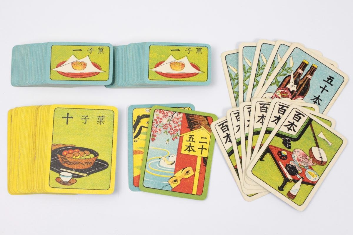 Yahoo!オークション - 任天堂 花札 八八セット 昭和レトロ 当時物 菓子
