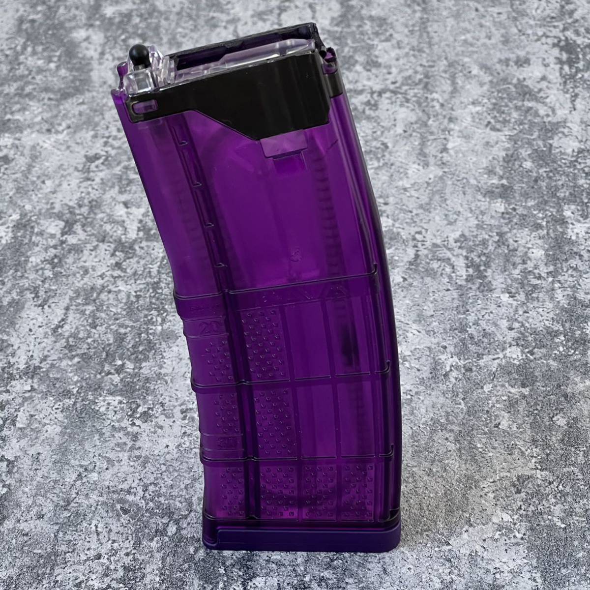 実物 LANCER ランサー マガジン 紫 L5AWM 30 purple 新品 実物