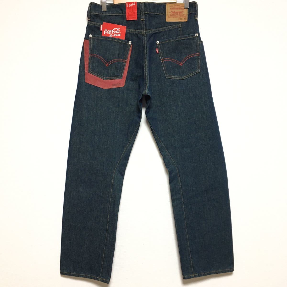 未使用リーバイスxコカコーラコラボ デニムパンツw32 限定抽プレ限定