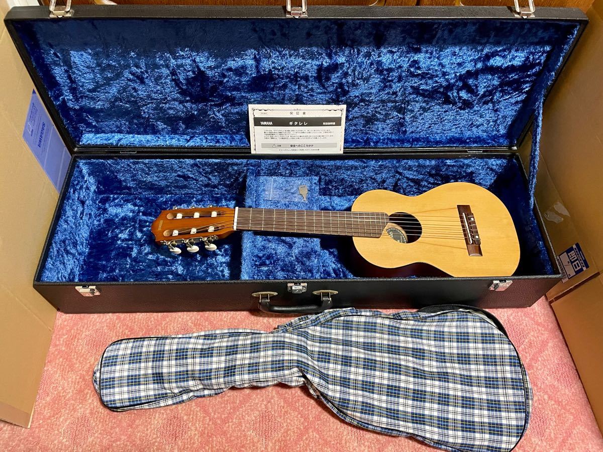 初期ロット ヤマハ ギタレレ YAMAHA GL-1 ソフトケース ハードケース