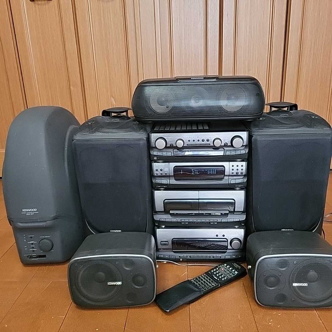 Yahoo!オークション - KENWOOD システムコンポ ALLORA XG7M フルセット