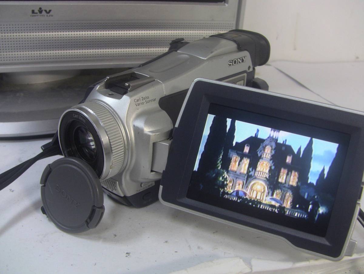 MiniDVテープ再生できます 【動作確認済み】 SONY MiniDVビデオカメラ