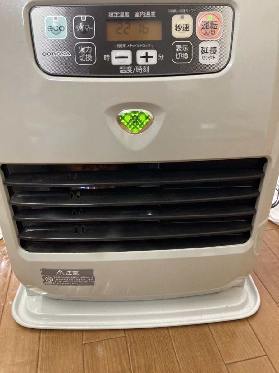 Yahoo!オークション - コロナ 石油ファンヒーター KCF-3218Y 2018年製