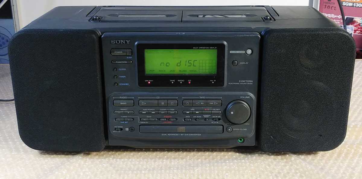 Yahoo!オークション - 【ジャンク扱い】SONY ソニー CDラジカセ ZS-5