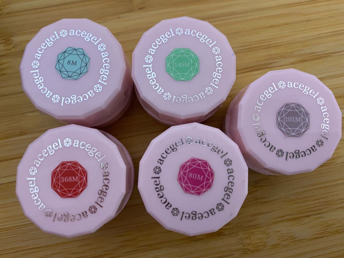 エースジェル Ace Gel 5個セット ジェルネイル カラージェル｜Yahoo