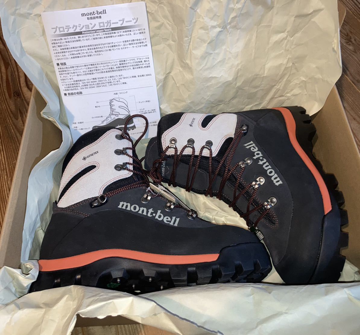 Yahoo!オークション - 送料無料 モンベル mont-bell ロガーブーツ 林業
