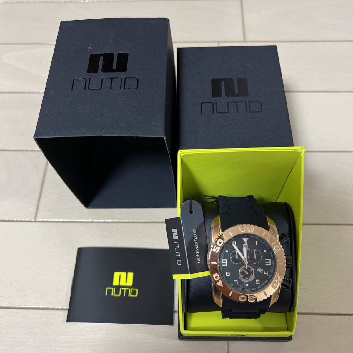 Yahoo!オークション - 長渕剛 着用 nutid ヌーティッド 腕時計