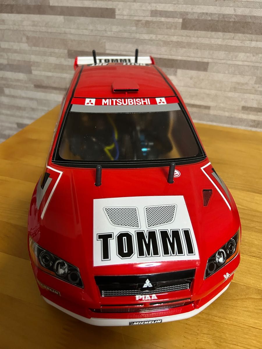 タミヤ 三菱 ランサー エボリューション Ⅶ 1/10 ラジコン ボディ