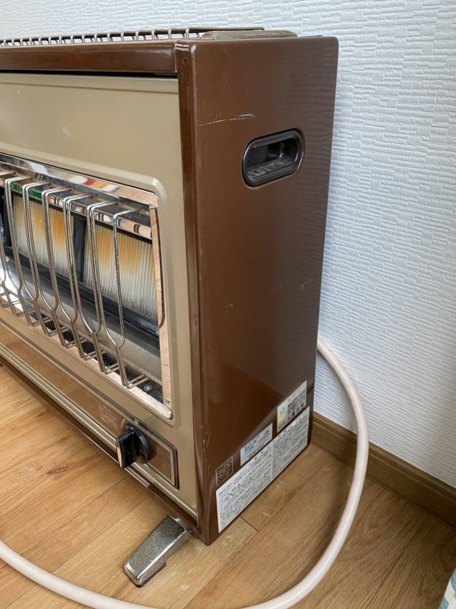 Yahoo!オークション - Rinnai ガスストーブ 昭和レトロ 都市ガス リン