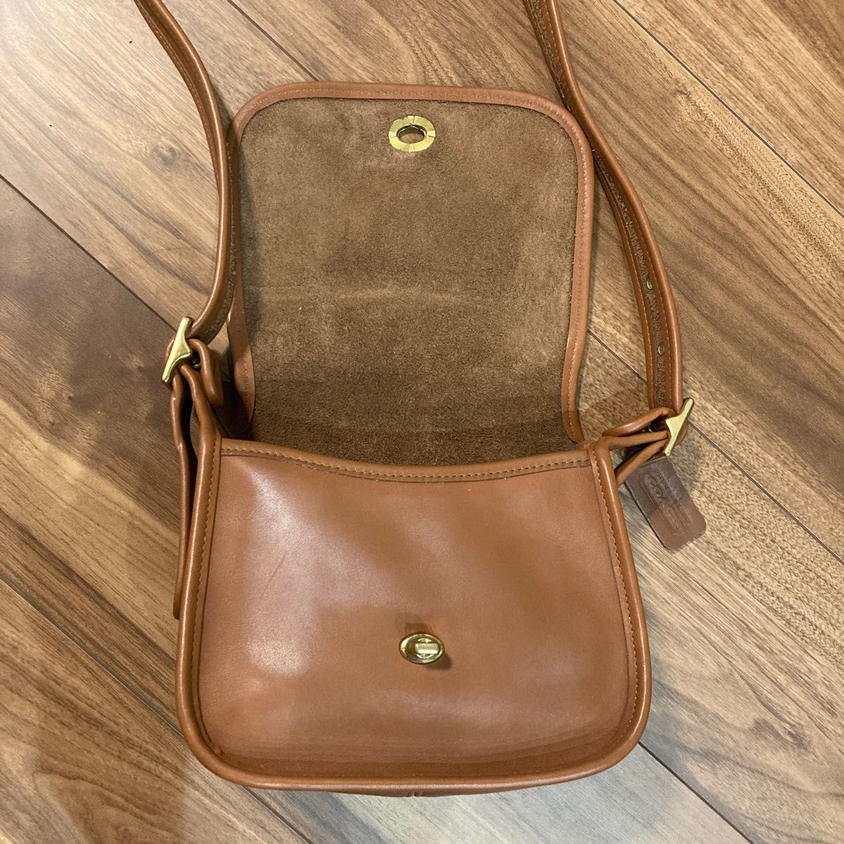 極美品】COACH オールドコーチ 9965 ターンロック ショルダーバッグ