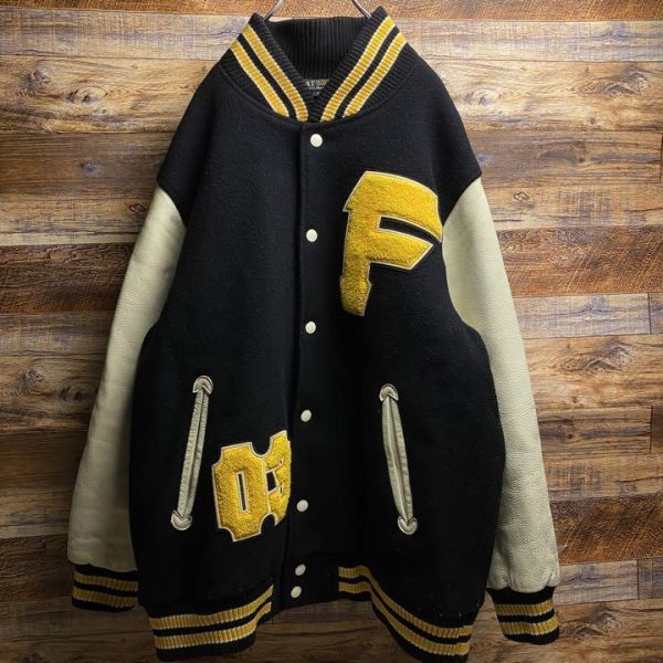 FAT エフエーティー ファット レタードスタジャン ストリート xl