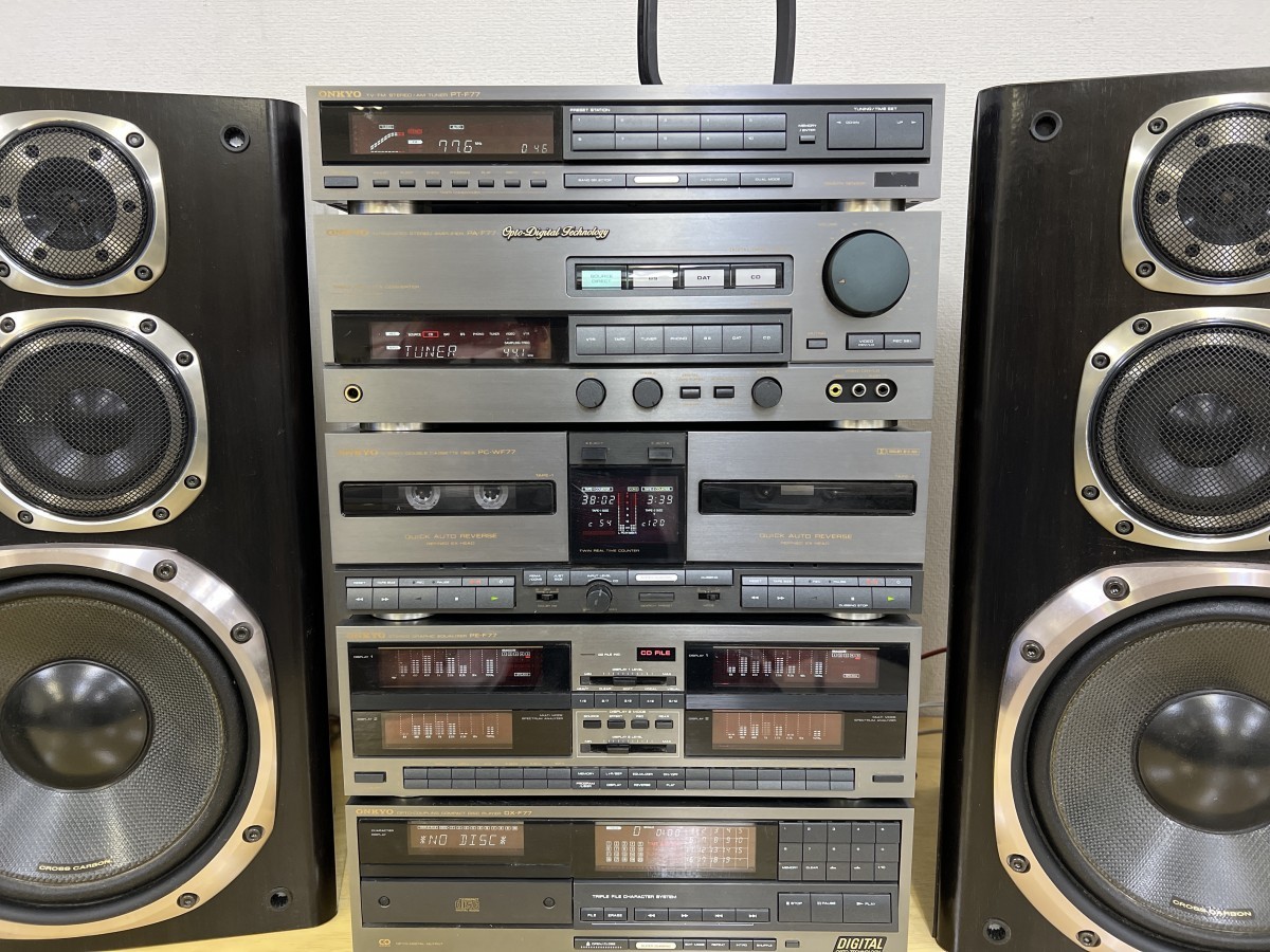 Yahoo!オークション - ONKYO オンキョー システムコンポ PA-F77 / PT-F