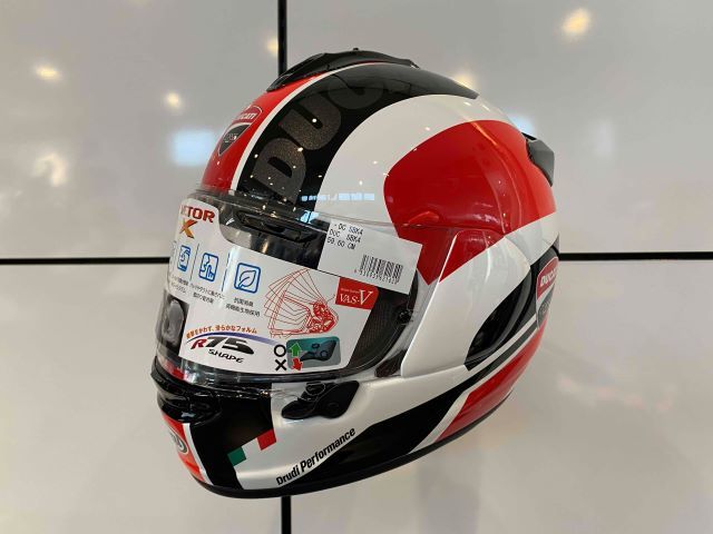 送料無料 ドゥカティ 純正 Ducati Corse SBK 4 ヘルメット Lサイズ