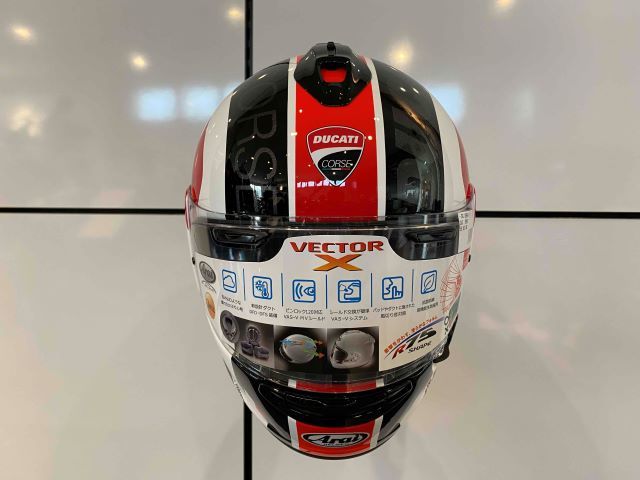 送料無料 ドゥカティ 純正 Ducati Corse SBK 4 ヘルメット Lサイズ