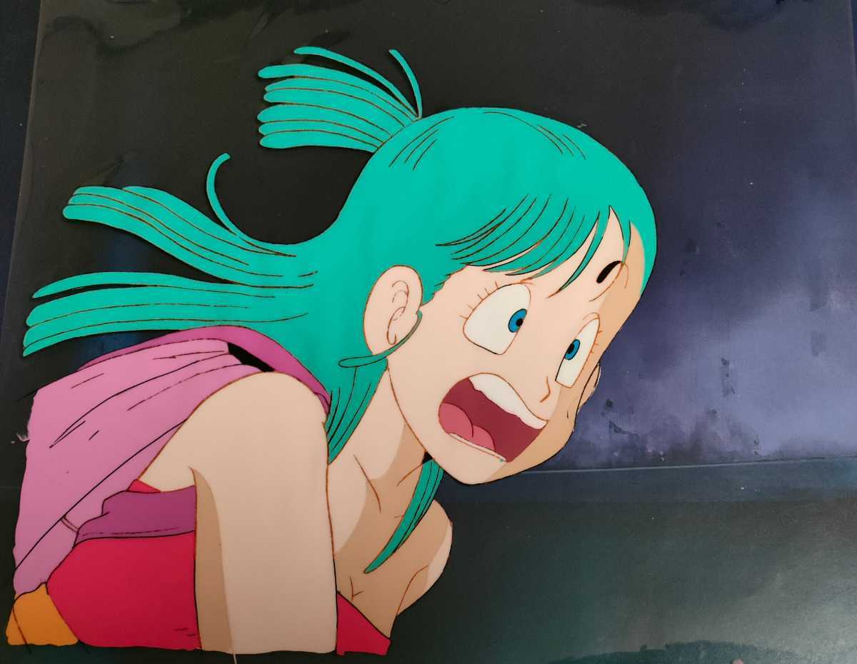 Yahoo!オークション - ドラゴンボール セル画 ブルマ 初期 鳥山明 アニ