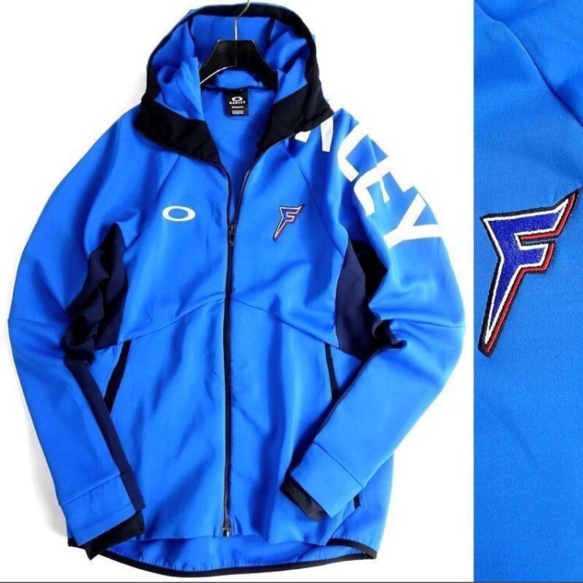 オークリー 北海道 日本ハム ファイターズ フルジップ ジャケット L