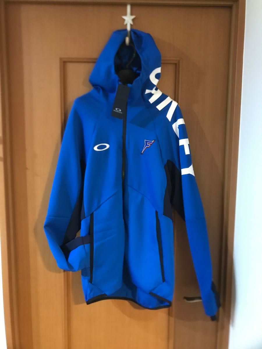 オークリー 北海道 日本ハム ファイターズ フルジップ ジャケット L