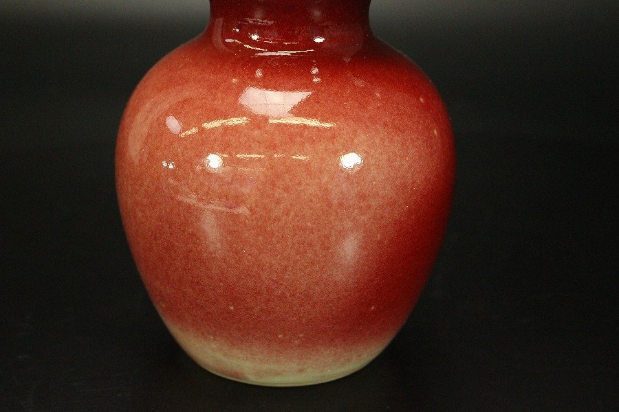 Yahoo!オークション - 【銀閣】中国美術 釉裏紅 瓢形 瓶 高20.5cm 旧家