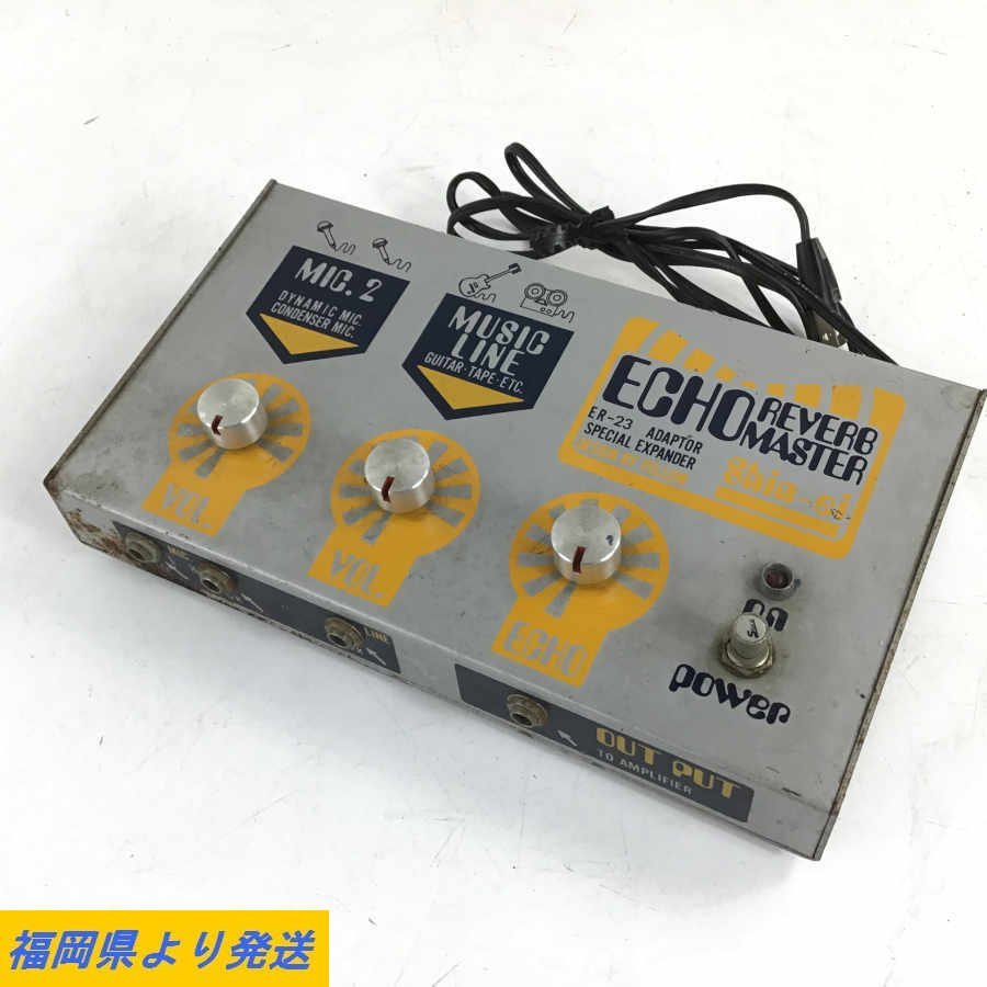 Yahoo!オークション - Shin-ei/シンエイ ER-23 ECHO REVERB MASTER エ