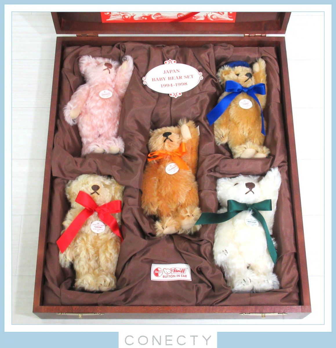 シュタイフ UKベイビーベア 5体セット シュタイフ UKベイビーベア 5体