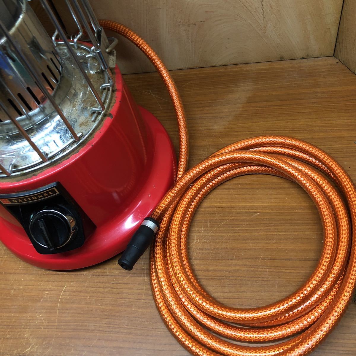 NATIONAL ストーブ PS-3000 赤 大幅値下げしました 希少 美品 当時物