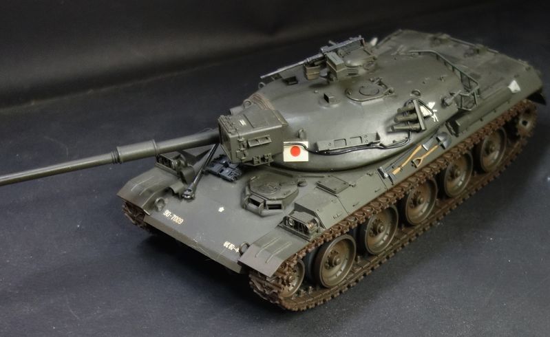 Yahoo!オークション - 1/35 タミヤ 陸上自衛隊 74式戦車初期生産型 完