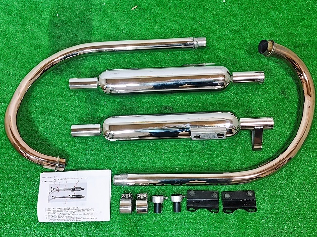 Yahoo!オークション - W650 DAIWA 大和 ステンレスキャプトンマフラー