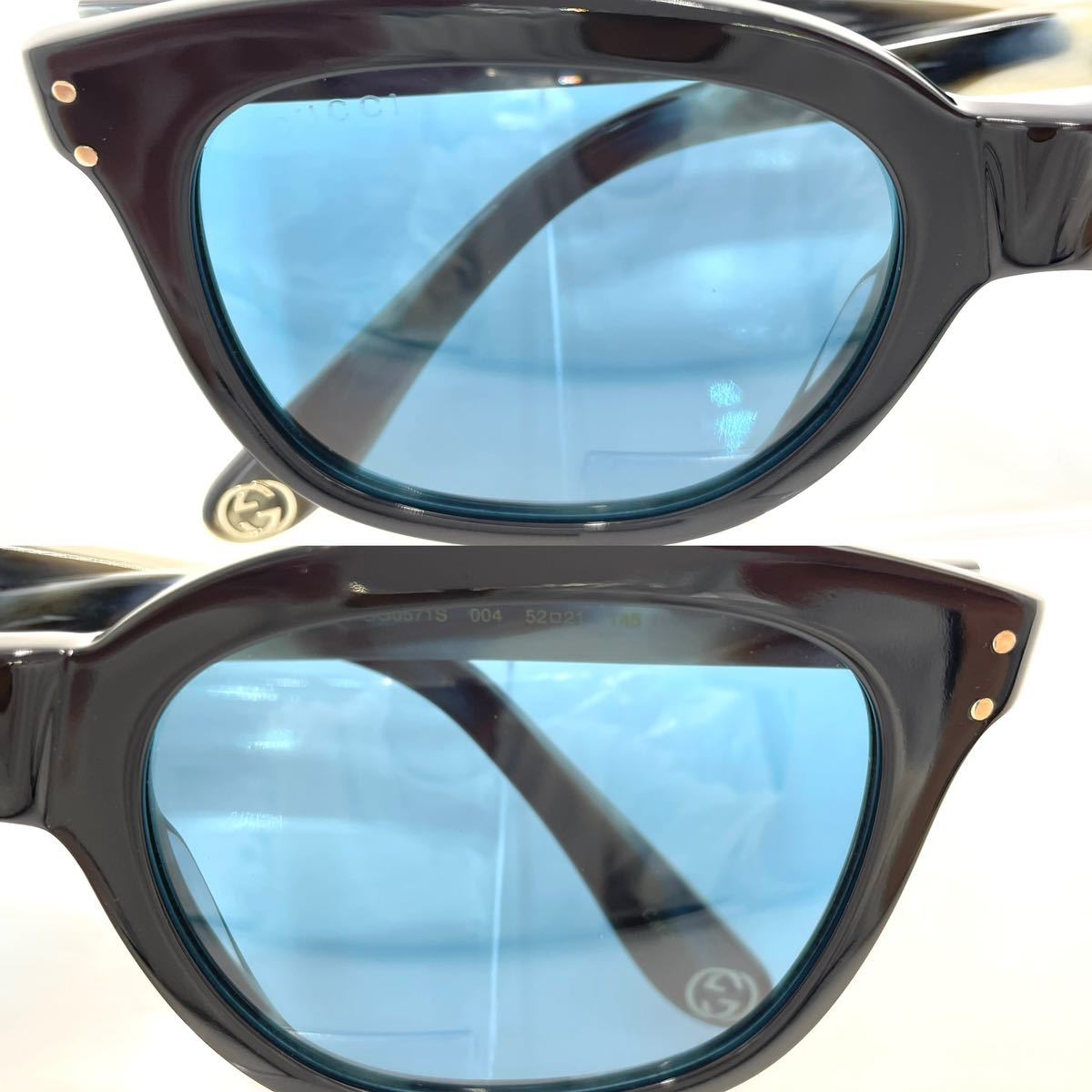 GUCCI グッチ GG0571S 004 プラスチック サングラス ケース 保存袋