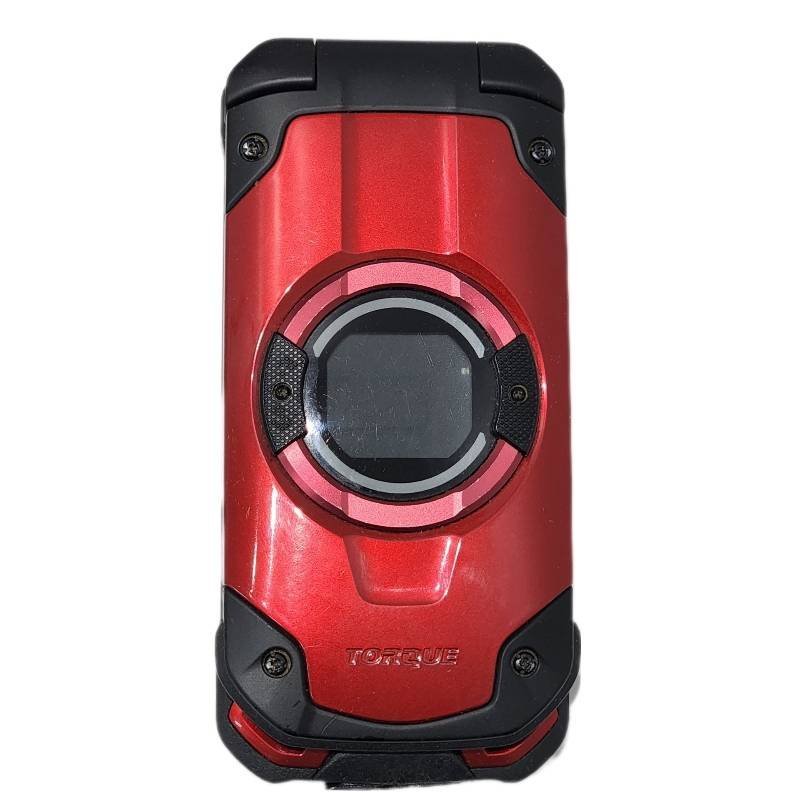 au KYOCERA KYF33 TORQUE X01 SIM UNLOCKED FLIP PHONE SILVER KEITAI