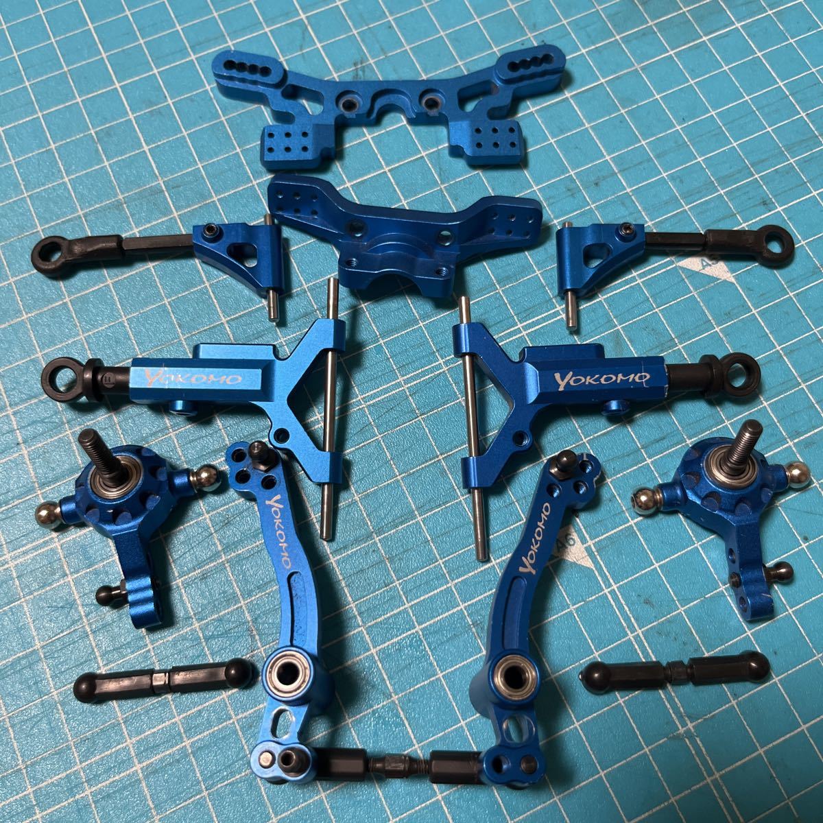 Yahoo!オークション - ヨコモ ドリパケ フロント足廻り ロアアーム ア