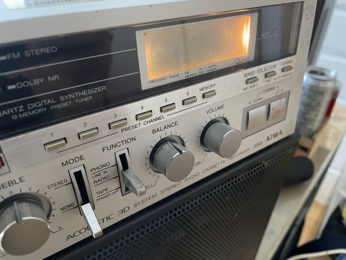 Yahoo!オークション - ジャンクAIWA CS-J88BL ラジカセ