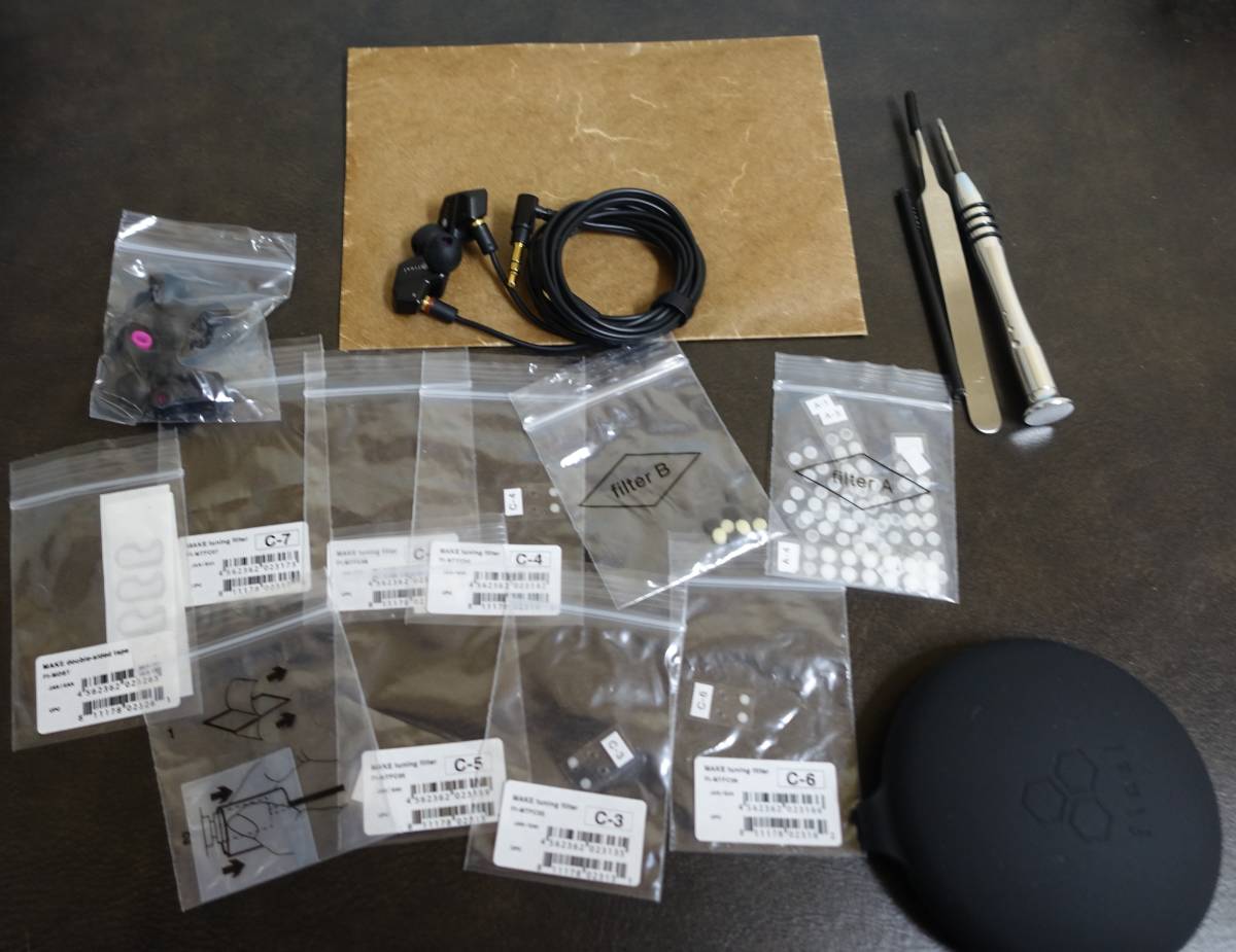 Yahoo!オークション - Final Make3 フィルター交換可能イヤホン 美品