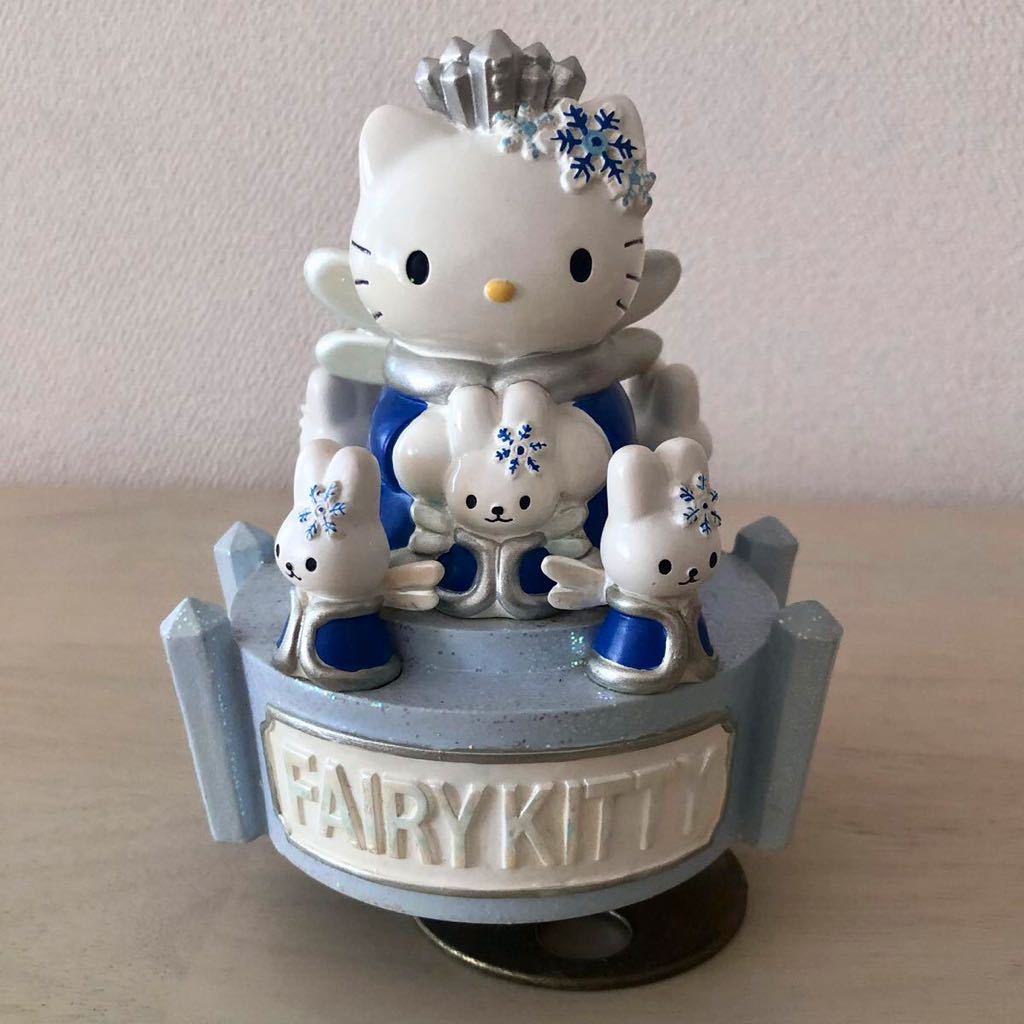 Yahoo!オークション - ハローキティ 陶器製 オルゴール フェアリー 雪
