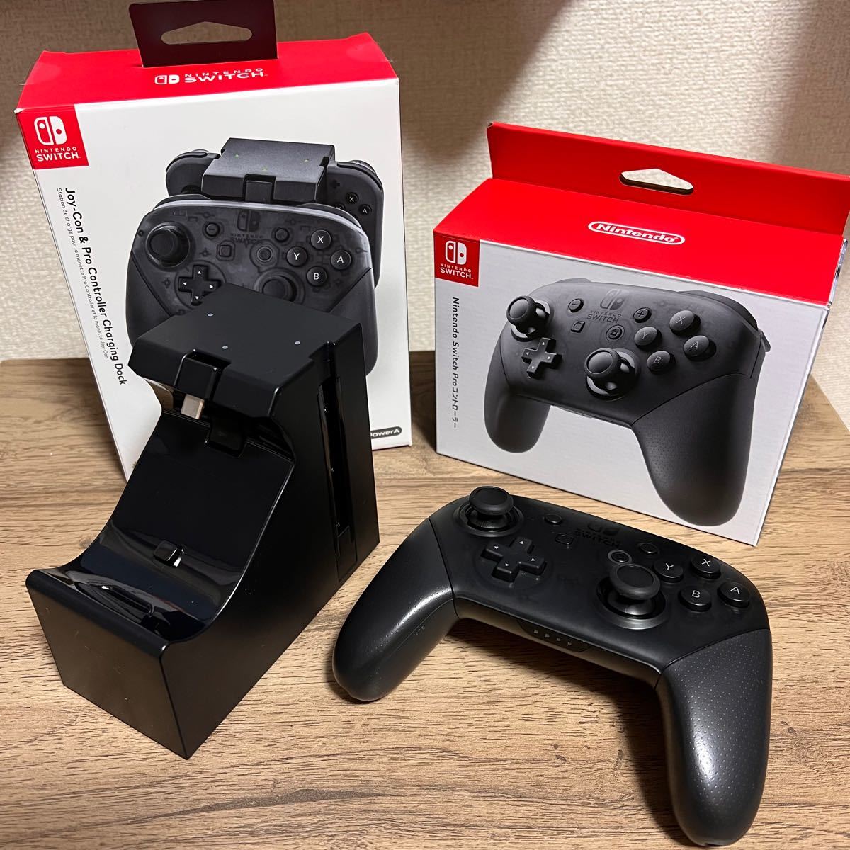 Switch プロコン 純正 充電ドック セット｜Yahoo!フリマ（旧PayPayフリマ）