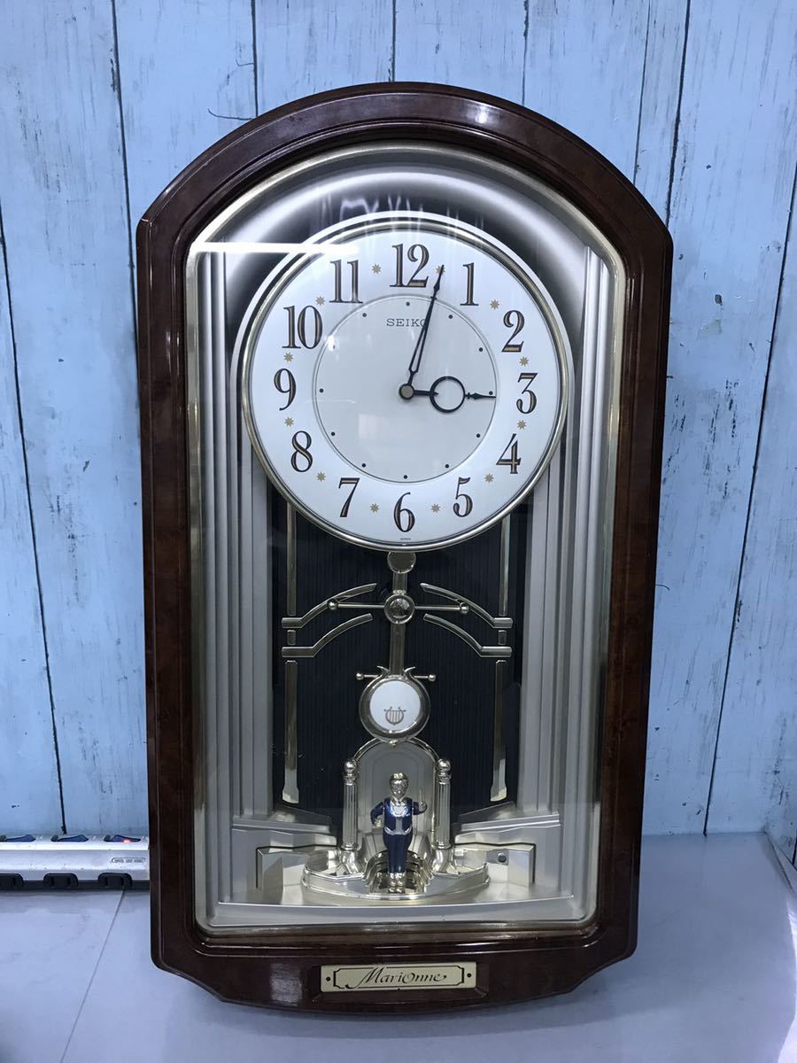 Yahoo!オークション - SEIKO RE526B MariOnne からくり時計 掛け時計