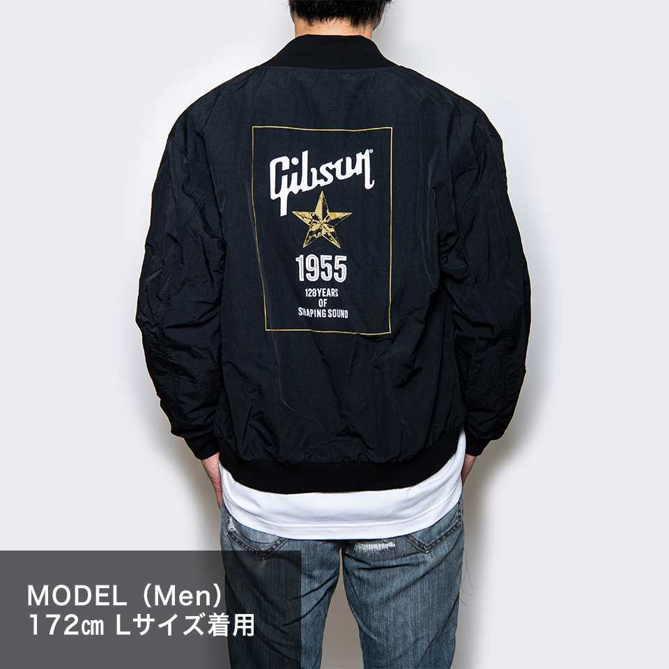 B'z PARTY × Gibson Light Blouson MA-1 Type ブルゾン ギブソン 受注