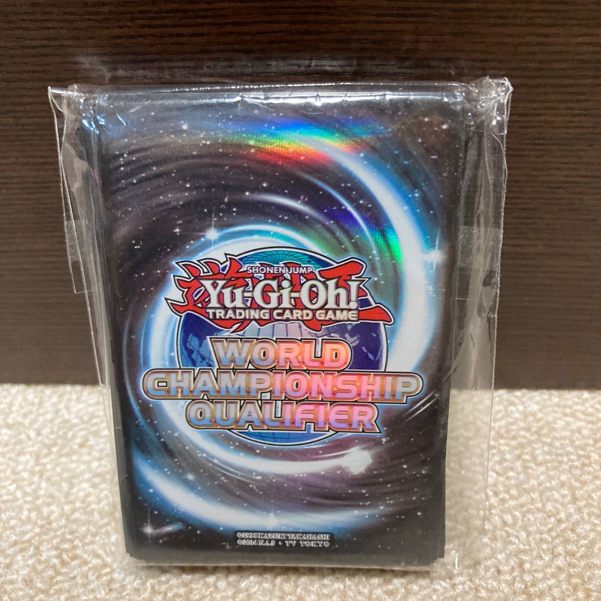 遊戯王 WCQスリーブ2010 青 遊戯王】WCQ2010 青 スリーブ 75枚 遊戯王