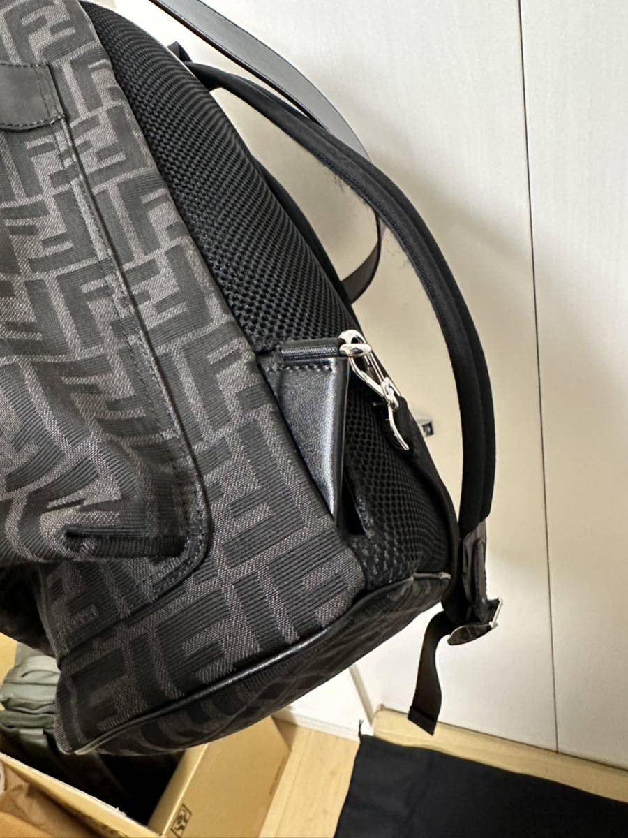 ドローストリングバックパックスモールブラックFFファブリック