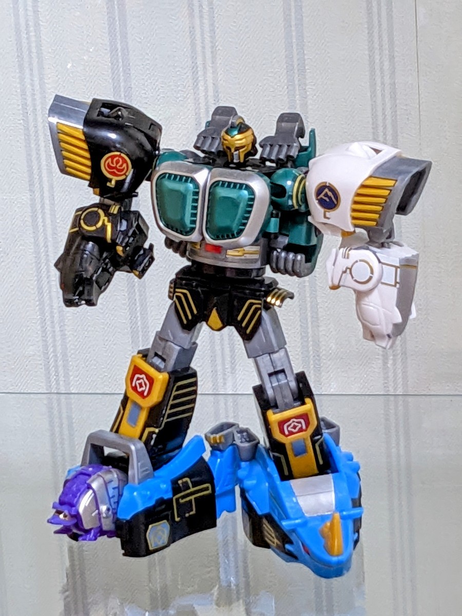 SMP百獣戦隊ガオレンジャー ミニプラ5種組み立て済 ガオキング ガオ