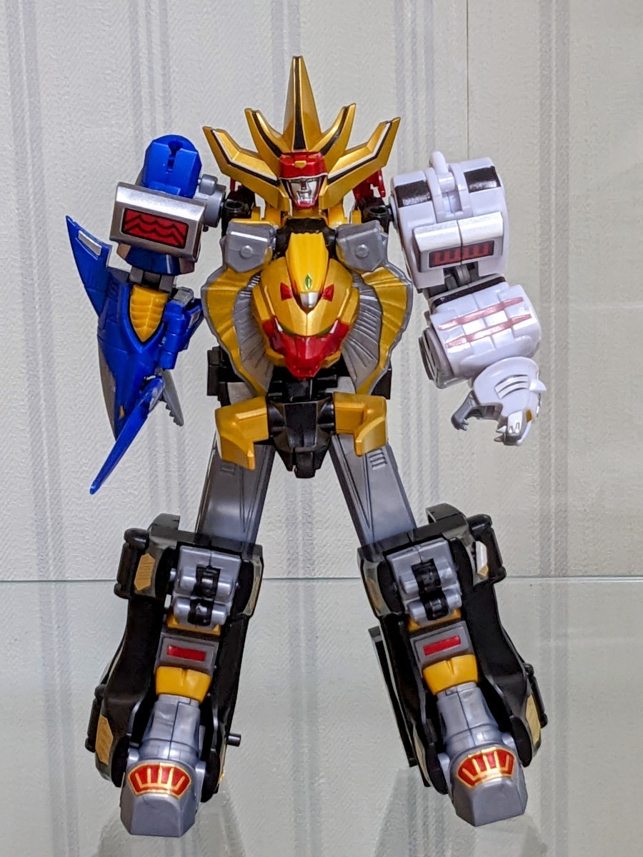 SMP百獣戦隊ガオレンジャー ミニプラ5種組み立て済 ガオキング ガオ