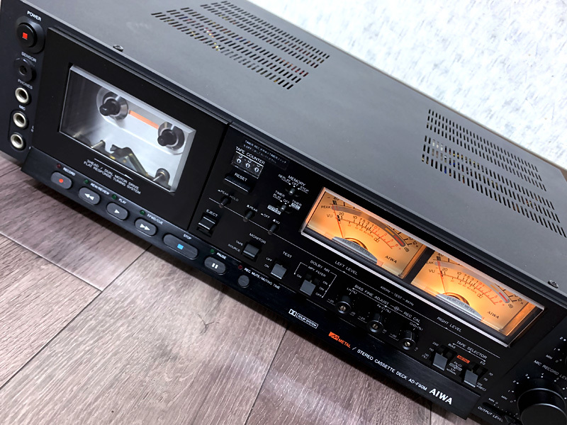 Yahoo!オークション - メンテ済 AIWA AD-F90M 3ヘッドカセットデッキ